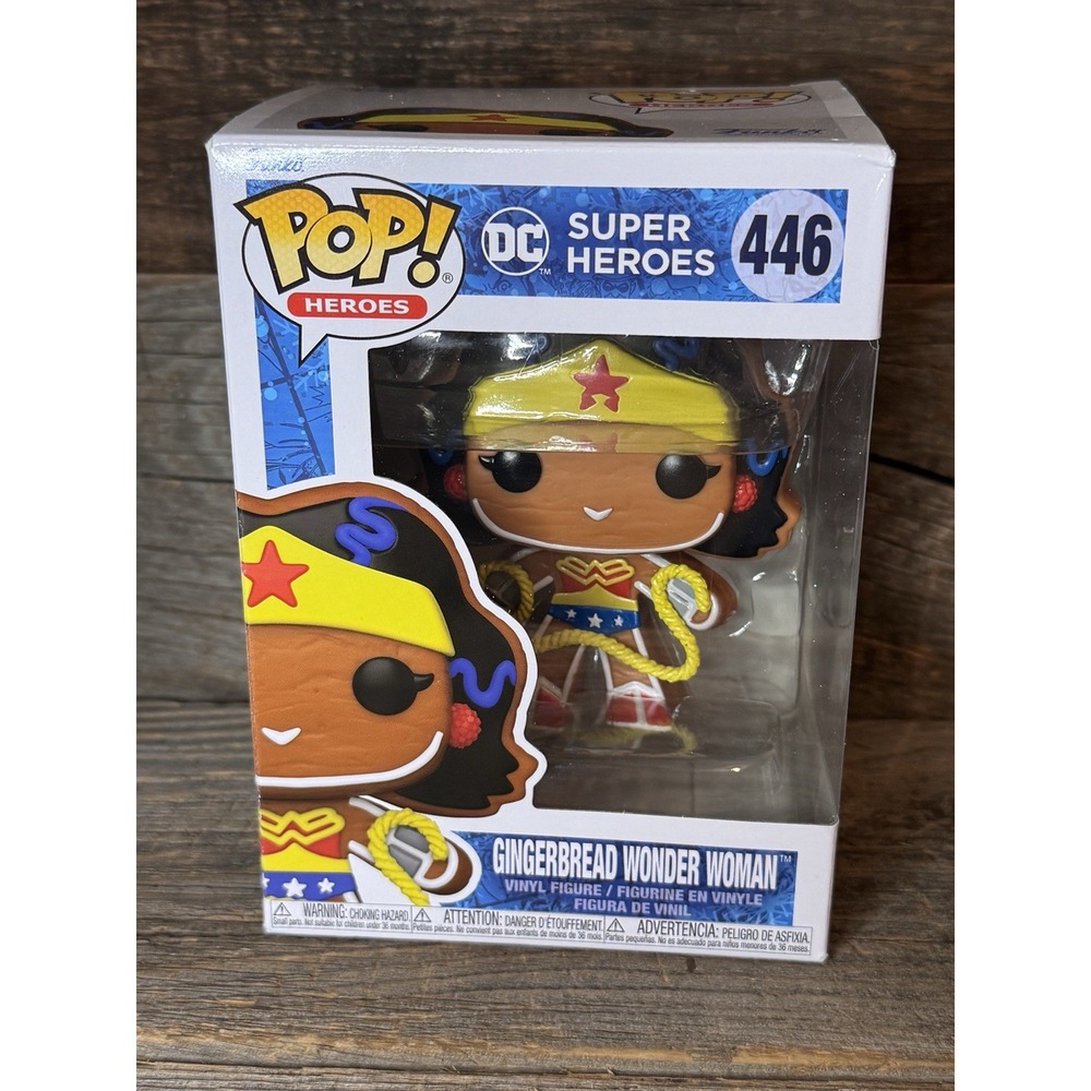 Funko Pop! DC Gingerbread Wonder Woman #446 | NIB